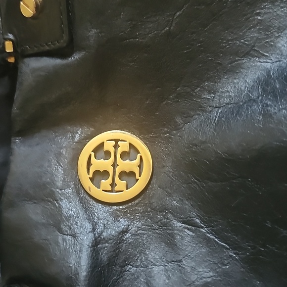 Torry burch black leather shoulder bag - Picture 3 of 17